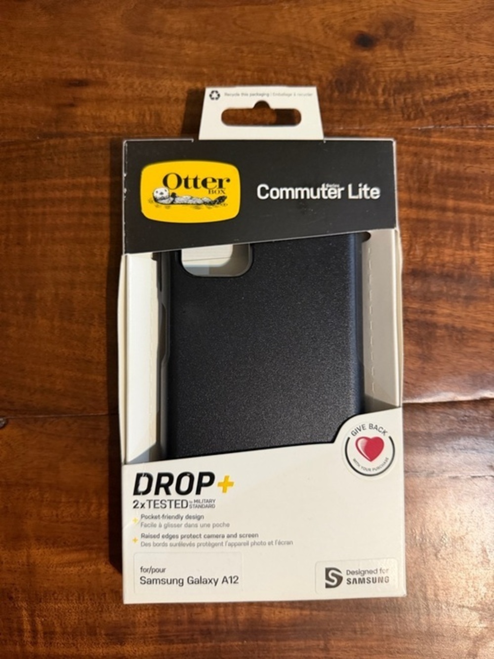 OtterBox Commuter Lite Case for Samsung Galaxy A12 - Black